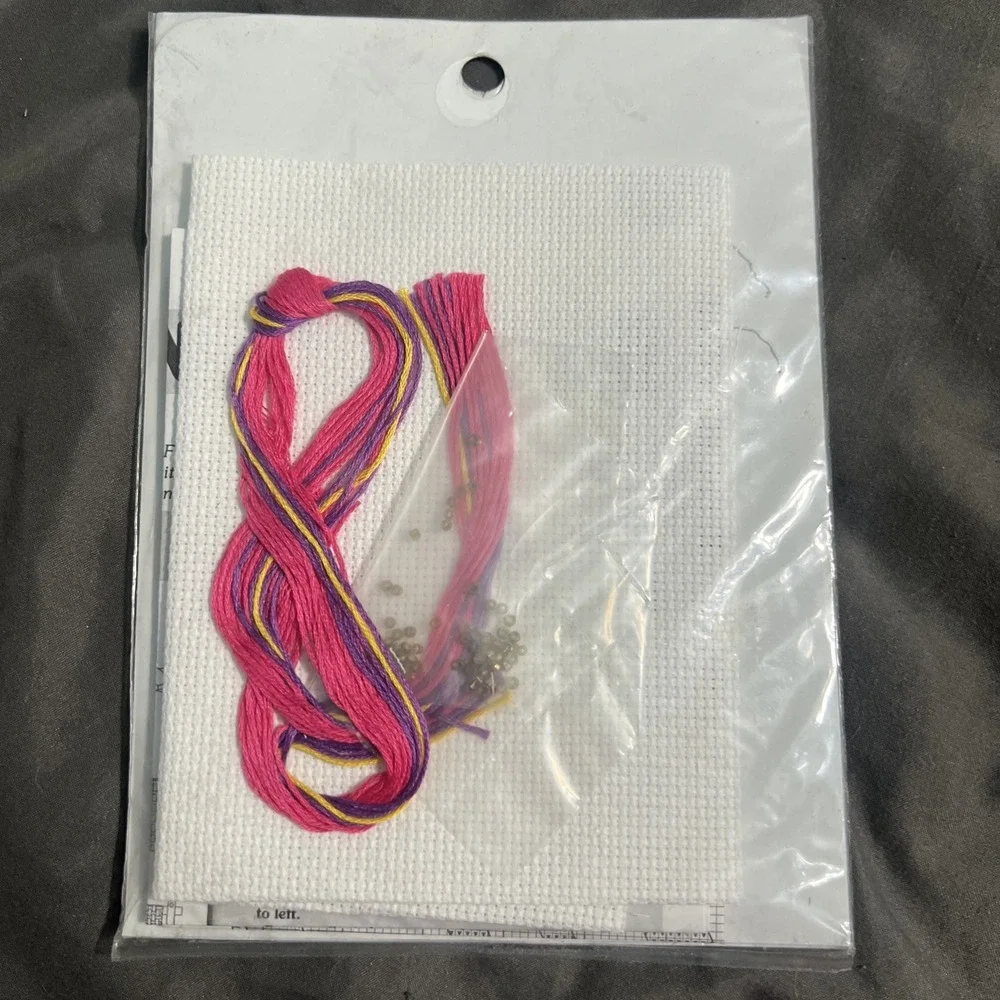 VTG Dimensions Princess Alphabet Monogram Counted Cross Stitch Kit 2004‎ #6973